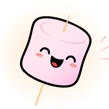 Marshmallow skewer